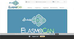 Desktop Screenshot of elasmocan.org