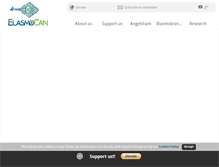 Tablet Screenshot of elasmocan.org